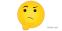 thinking emoji